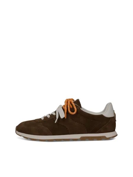 Sneakersy Salamander brązowe