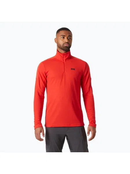 Мъжки суитшърт за ветроходство Helly Hansen Hp Zip Pullover alert red червено