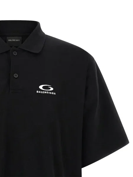 Polo Balenciaga negru