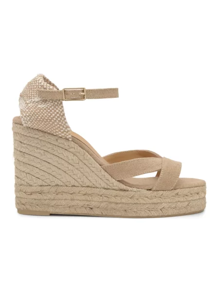 Castañer Espadryle beżowy
