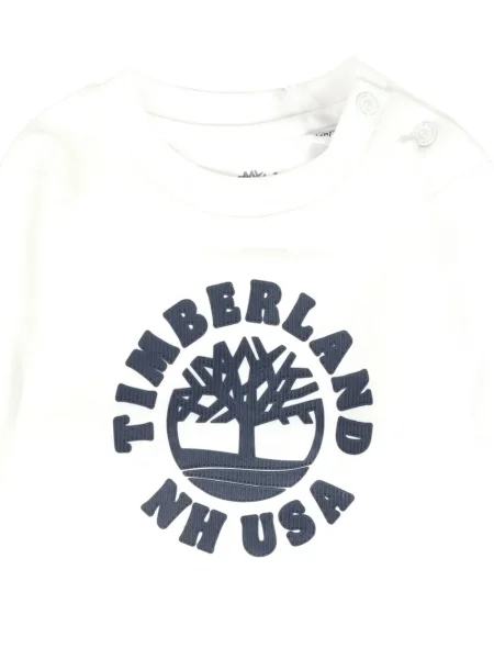 Koszulka dziecięca Timberland biała