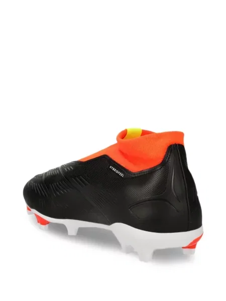 Sneakersy Adidas Terrex w paski z nadrukiem skórzane czarne