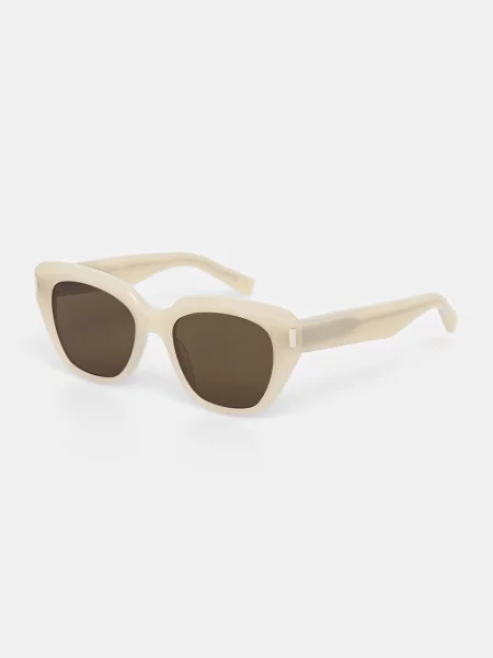 Saint Laurent ochelari de soare bej