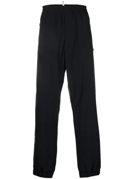 Pantaloni Moncler Grenoble cu imagine negru