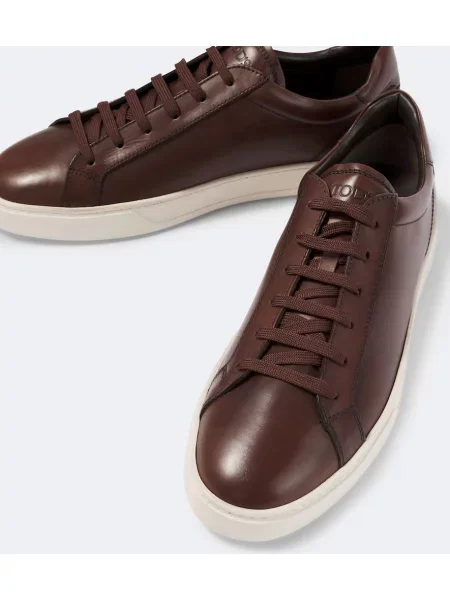 Sneakerși Tod's din piele maro