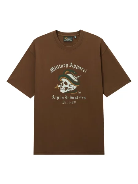 Tricou Alpha Industries maro