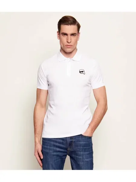 Karl Lagerfeld Polo alb