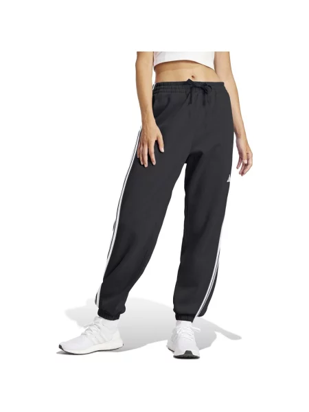 Pantaloni Adidas cu dungi negru