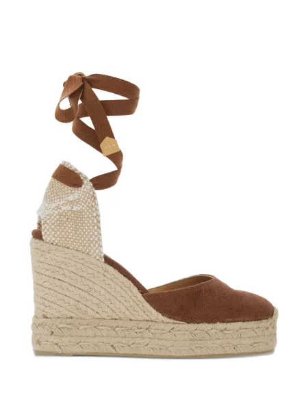 Espadrile Castañer s platformom smeđa