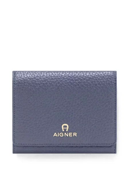 Portofel Aigner din piele albastru