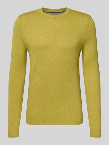 Sweter z dzianiny z prążkowanymi wykończeniami Mcneal