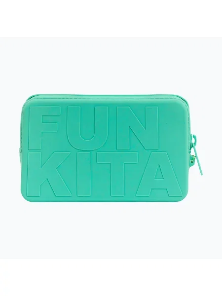 Olcsóbban. Funkita Catch Up Clutch Bag menta csók kozmetikai táska. Méret: OS zöld