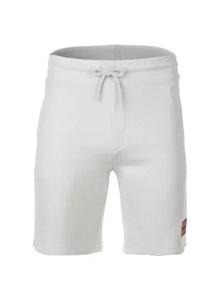 HUGO Pantaloni scurți sport Écru