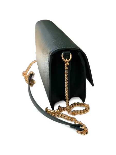 Crossbody torbica Liu Jo s autogramom zelena