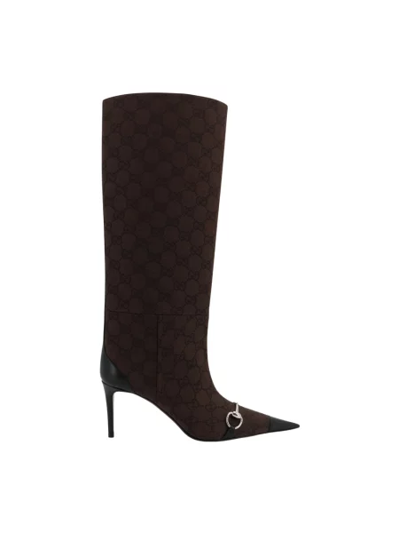 Kozaki Gucci brązowe