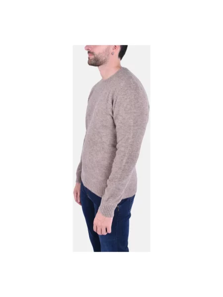 Sweter Mc2 Saint Barth brązowy
