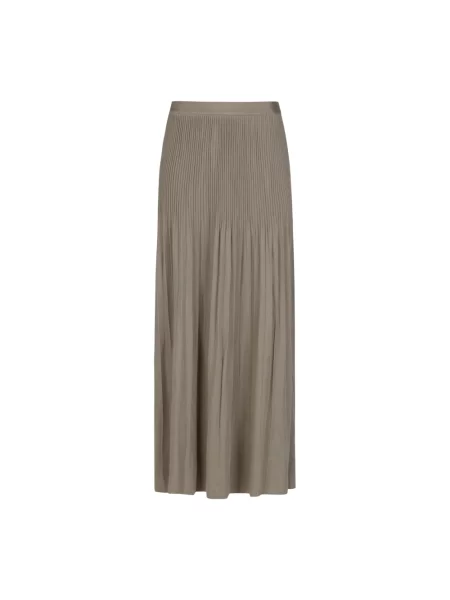 Spódnica maxi Giorgio Armani beżowa