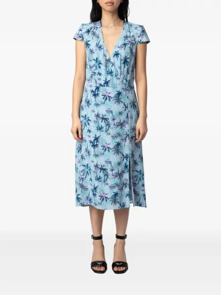 Rochie Zadig&voltaire cu imagine de costum albastru