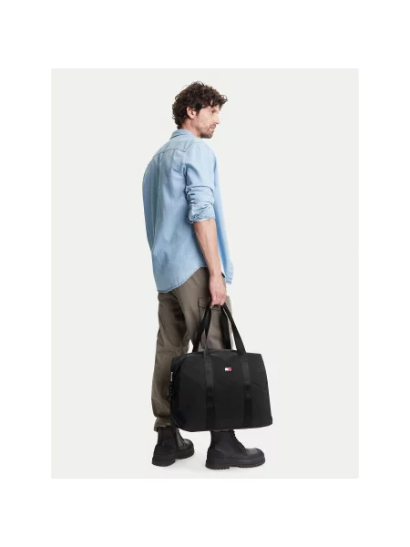Tommy Jeans Torba za vikend Tjm Urban Duffle črna