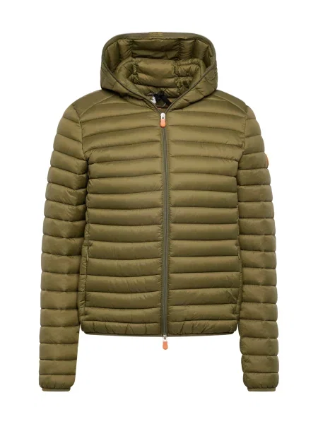 SAVE THE DUCK Prehodna jakna Donald oliva oranžna