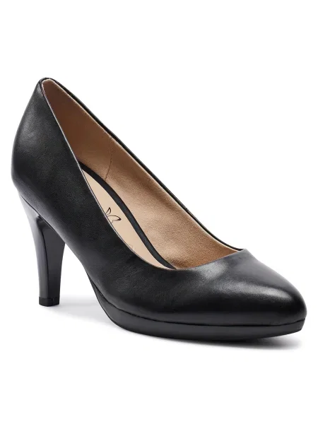 Pantofi cu subțire Caprice negru