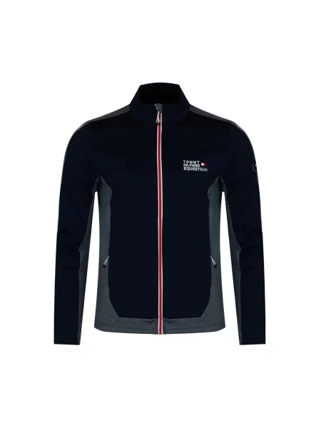 Geacă Tommy Hilfiger softshell albastru