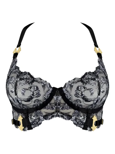 Biustonosz Bordelle koronkowy czarny