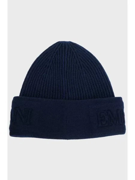 Шапка Emporio Armani синя