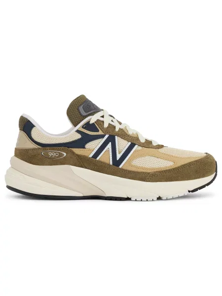 New Balance sneakersy Made in USA zielony beżowe