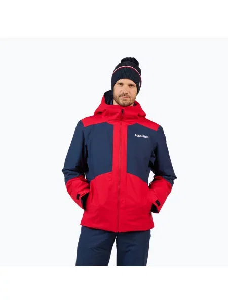 Geacă de schi pentru bărbați Rossignol Rochrun Insulated sports red roșu