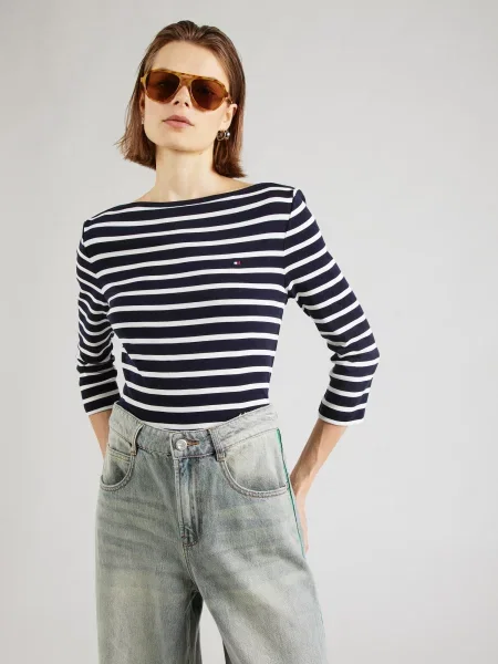 TOMMY HILFIGER Majica NEW CODY marine / rdeča / bela modra