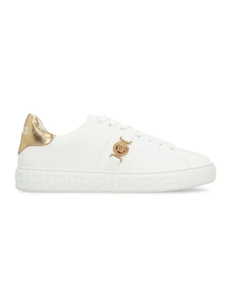 Sneakersy Versace skórzane białe