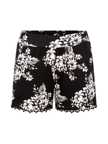 LASCANA Pantaloni Jasmin negru roz alb