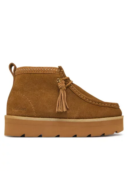 Čizme Clarks MeareWalla Mid smeđa