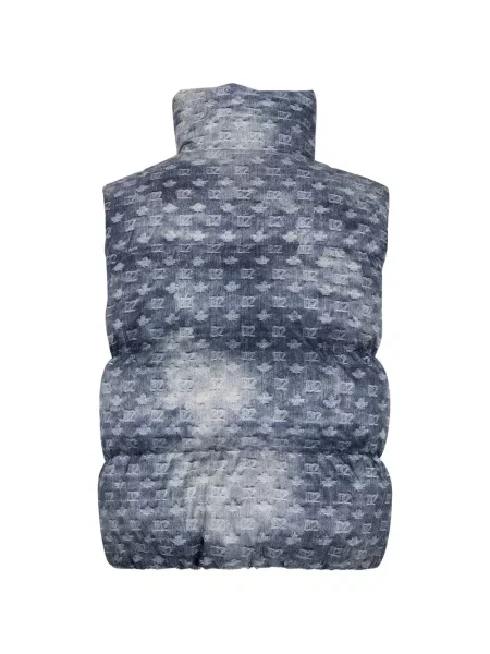 Vestă din puf Dsquared2 albastru