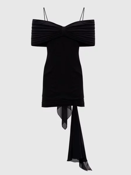 Сукня міні з драпіруванням Mach&mach чорна