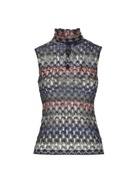 Lniany sweter Missoni