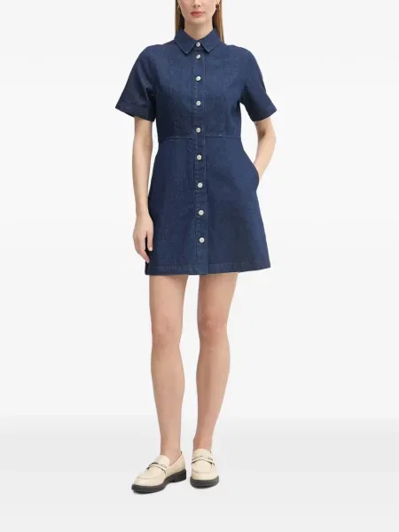 Rochie midi Barbour albastru