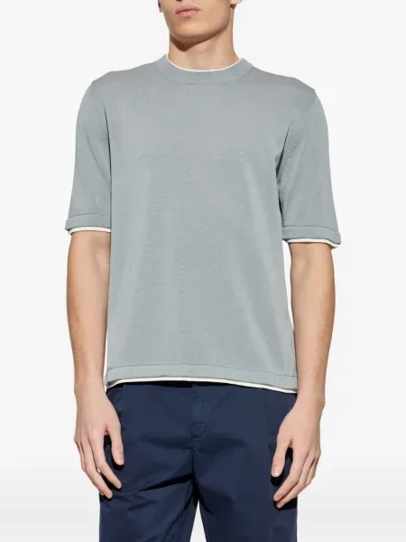 Tricou Eleventy gri