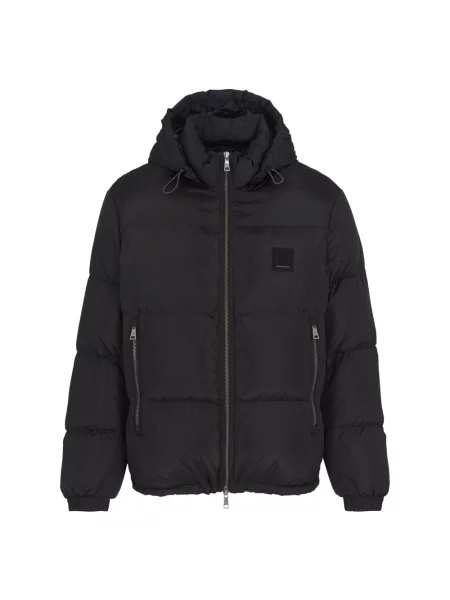 Kurtka puchowa Armani Exchange czarna