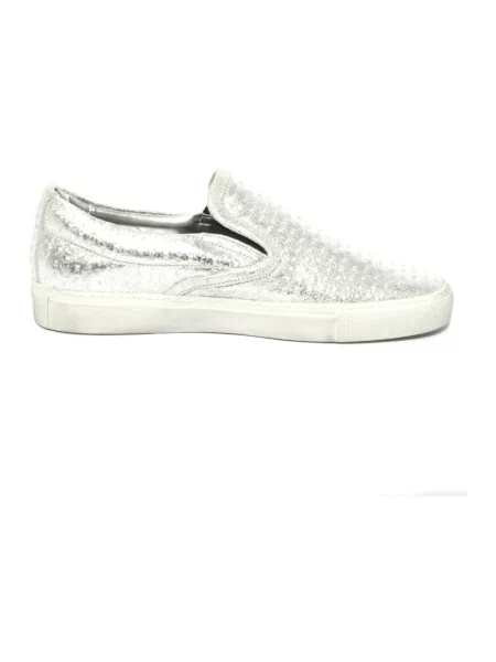 Sneakersy P448 wsuwane szare