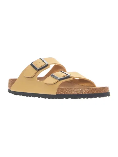 Klapki Birkenstock beżowe