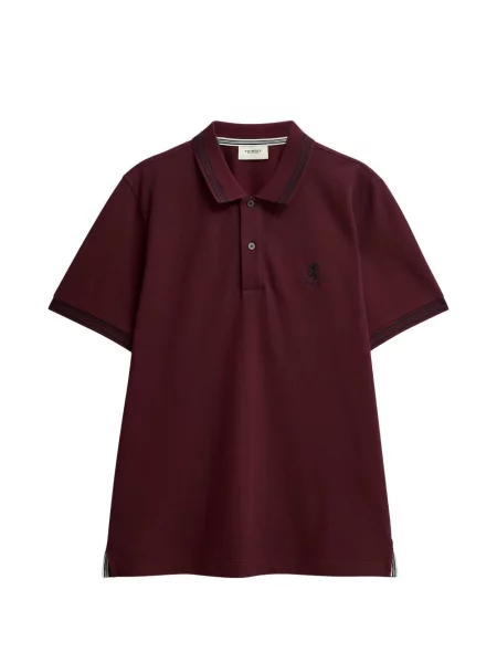 Tricou polo Pringle Of Scotland roșu