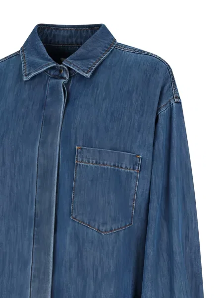 Koszula dżinsowa Darkpark niebieska