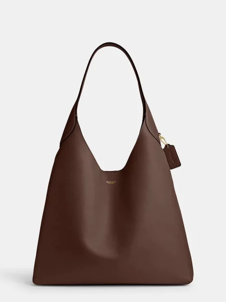 Rucsac Coach din piele maro