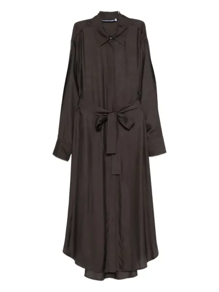 Костюм рокля тип риза Frenken кафяво