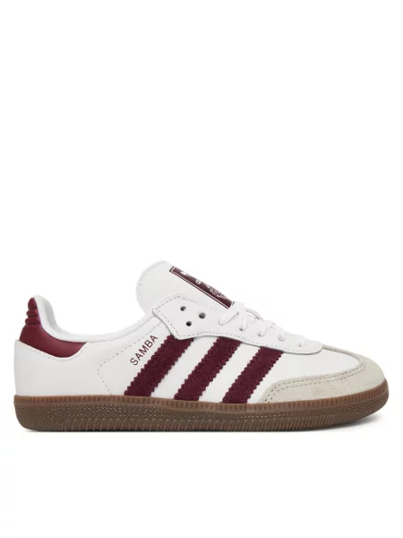 Sneakersy adidas białe