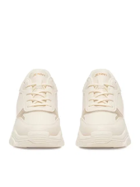 JENNY Sneakersy Écru