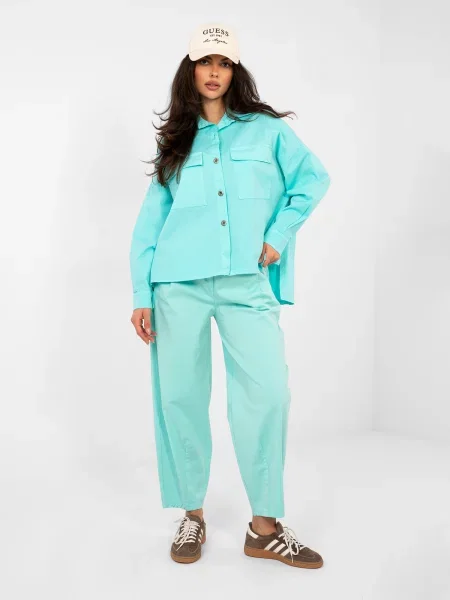 Cămașă Italy Moda cu mâneci lungi lungă maro