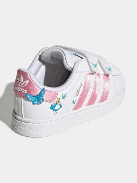 ADIDAS ORIGINALS Sportcipő SUPERSTAR II CF I világoskék / sárga / világos-rózsaszín fehér